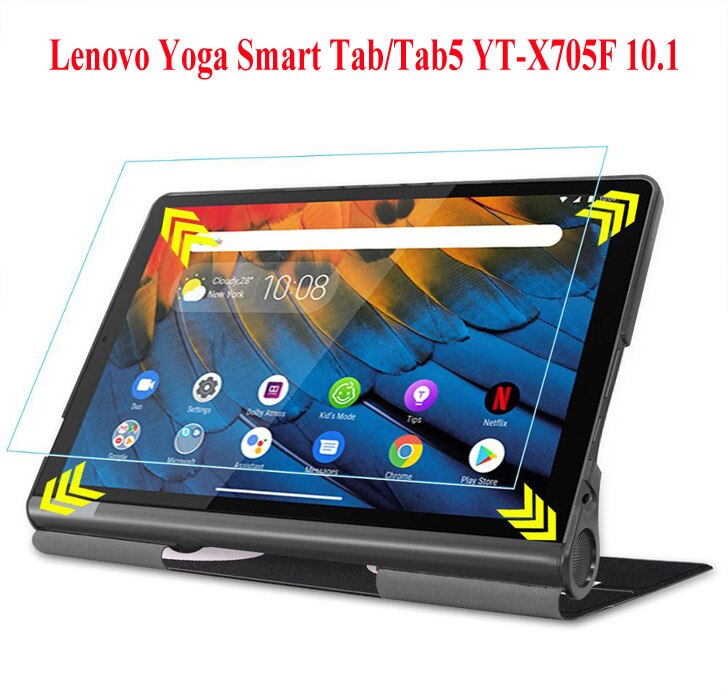 Hærdet glas til lenovo tab  m7 m8 m10 p10 skærmfilm til lenovo tab  e7 e8 e10 7.0 8.0 10.0 glasfilm: Yoga  yt705f