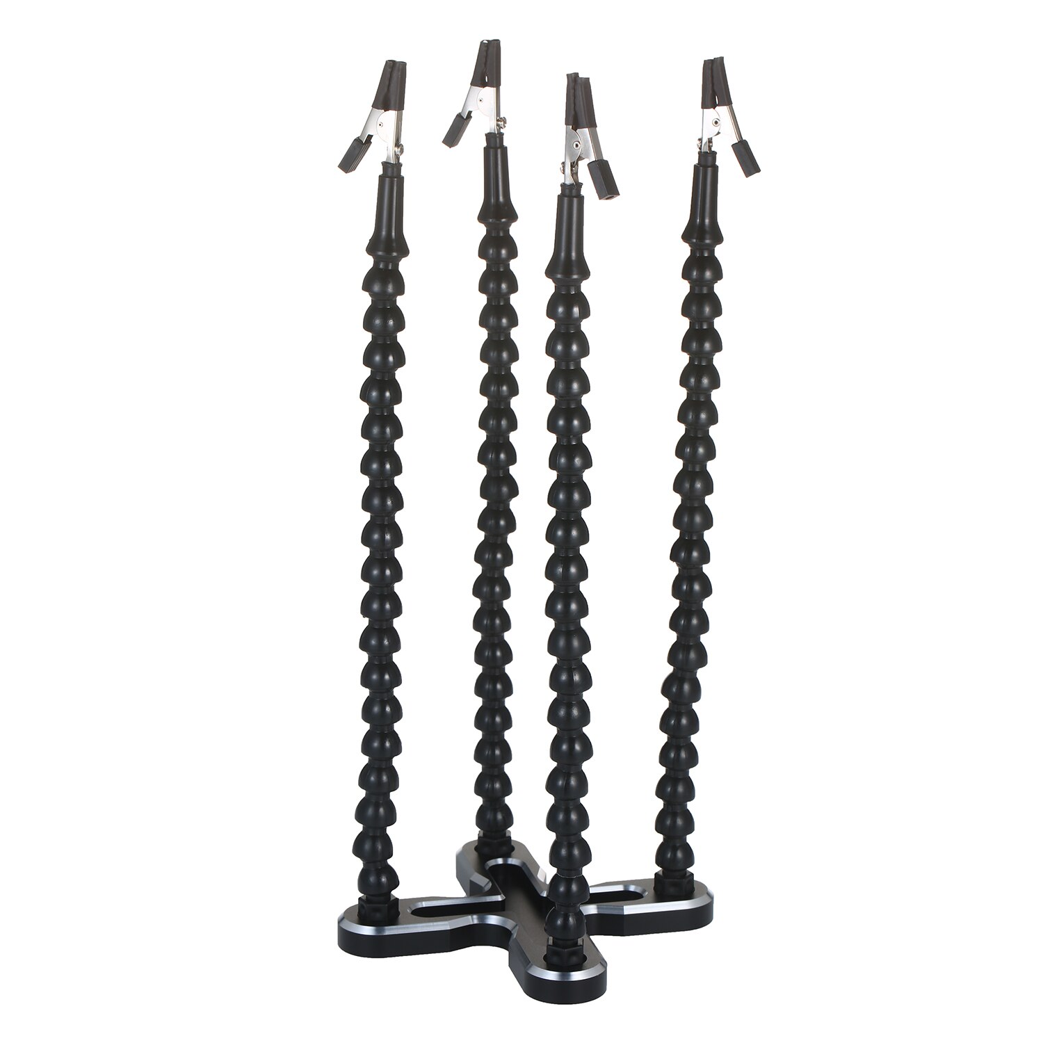 Soldering Station Welding Repair Third Hand Multifunctional Welding Tool PCB Holder Flexible 4 Arm Alloy Stand