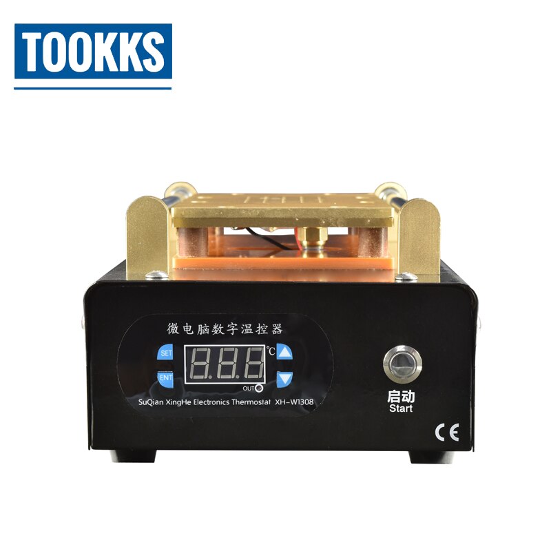 7 Inch Electrical LCD Screen Separator Built-in Vacuum Pump Screen Split Stainless Steel Plate For Mobile Phone Repair