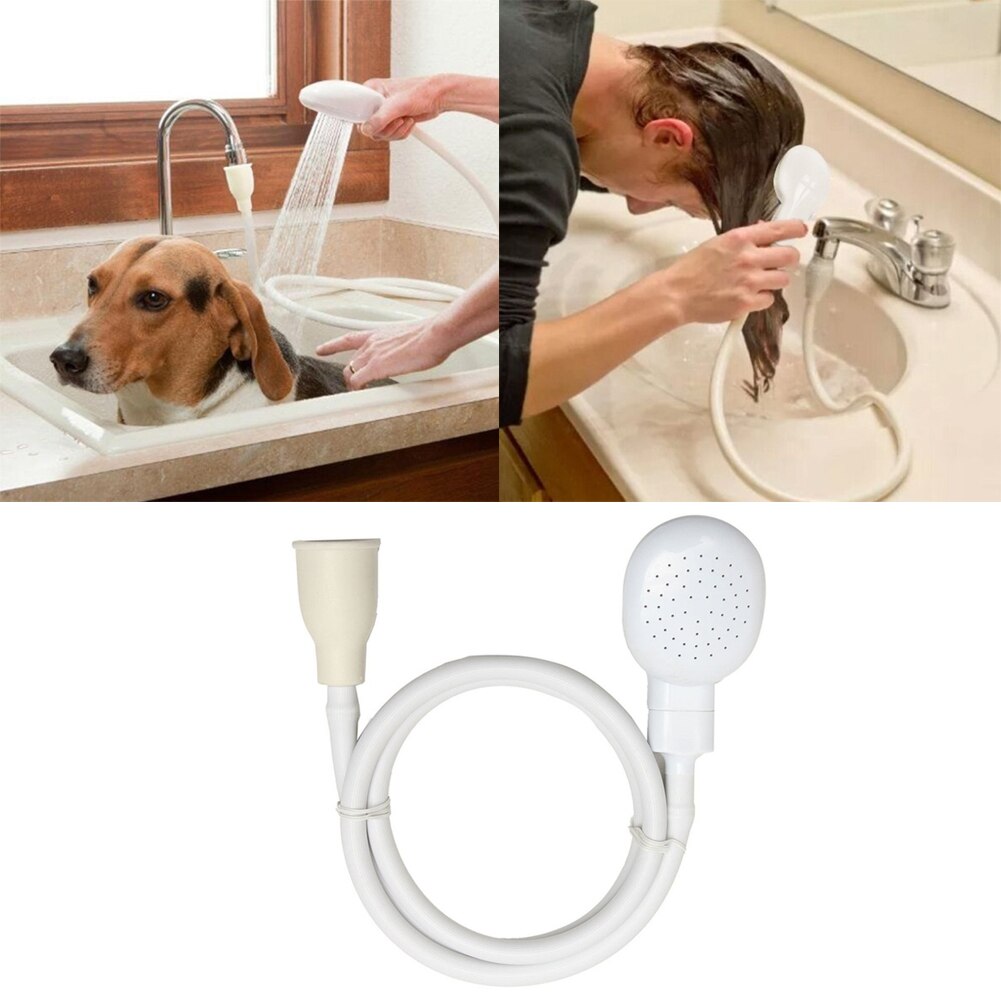 Attrezzo da bagno pulizia della casa portatile forniture per animali domestici piccoli animali cani gatti bagno portatile toelettatura soffione doccia