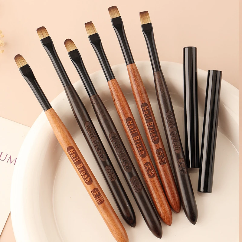 Nail Glue Phototherapy Pen UV Gel Brush Pen Acrylic Nail Art Painting Drawing Liner Brush Manicure Brushes Tool