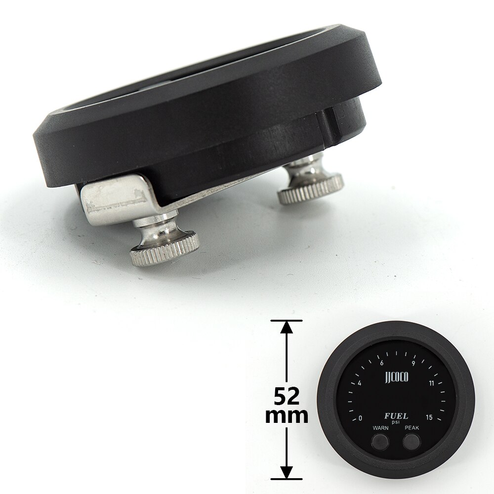 Ultra-thin Electronic fuel pressure gauge with 1/8 npt sensor oil pressure meter red display digital 0-15psi