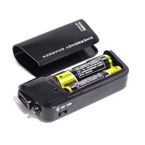 Dubbele AA Batterij Draagbare USB MOBIEL... – Grandado
