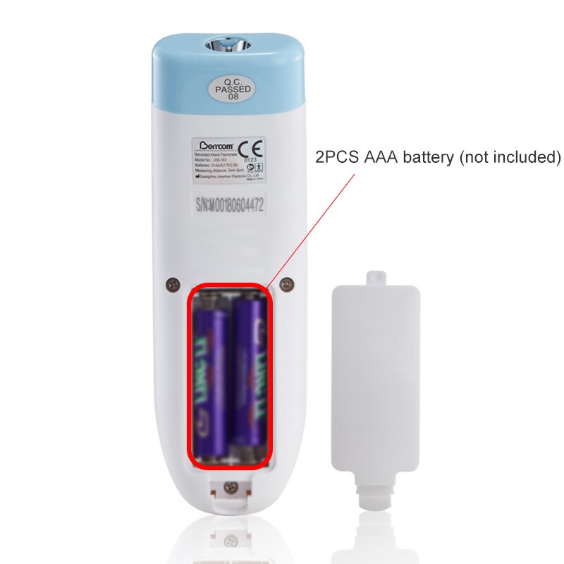Berrcom JXB-183 globalny bezdotykowy termometr na podczerwień elektroniczny dokładny czujnik temperatury termometru
