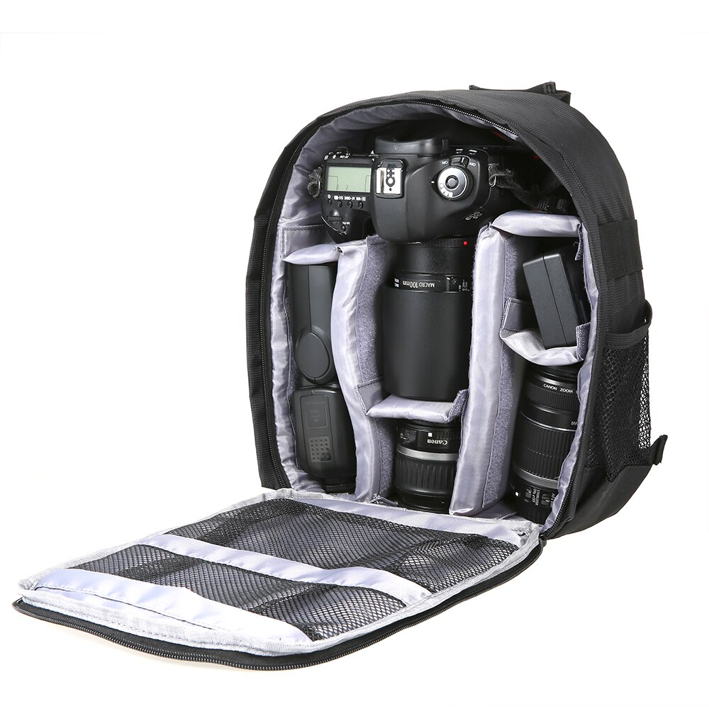 Sac à dos étanche antichoc pour appareil Photo numérique, sacoche respirante pour appareil Photo reflex numérique, pour Nikon Canon Sony