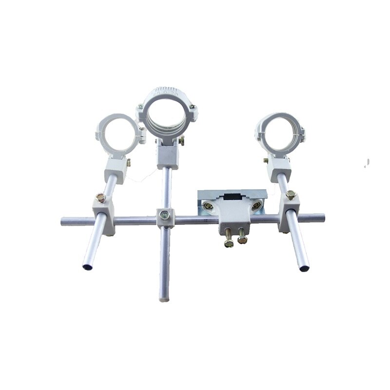 Soporte LNB multialimentación para antena satélite o antena, soporte de hasta 4 bandas Ku LNB, abrazadera de fijación