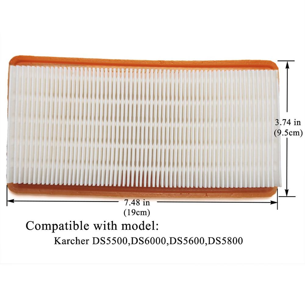 Karcher hepa filter for  ds5500 ds6000 ds5600 ds5800 fine støvsuger deler karcher 6.414-631.0 hepa filters