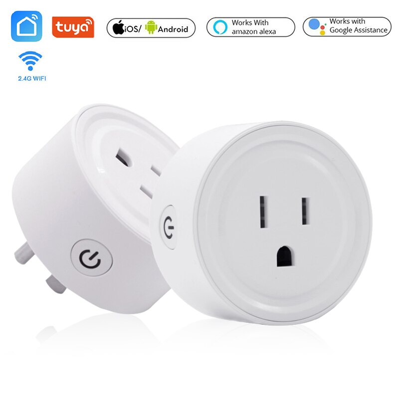 WiFi Smart Socket Mobile Remote Control EWeLink APP EWeLink APP Timing Plug Voice Control Socket US Plug For Smart Home