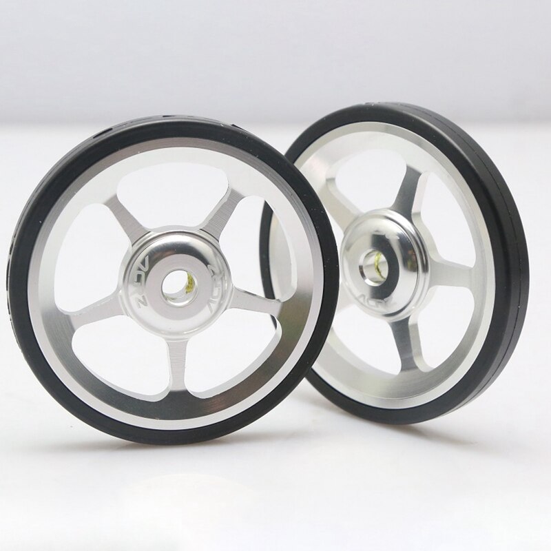 7075 alliage 1 paire Super léger Easywheel pour Brompton noir/argent/or-argent