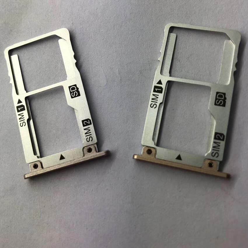 Sim Tray Holder For ASUS Zenfone 3 Deluxe ZS570KL SIM Card Tray Slot Holder Adapter Socket Repair Parts