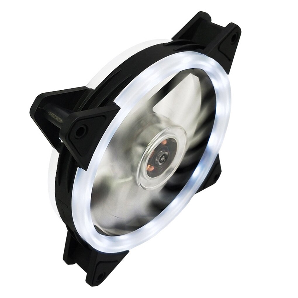 Computer Led Fans Mode Dubbelzijdig Low Noise 4-Pin Computer Voeding Fan Led Light Heatsink Cooler: NO.1