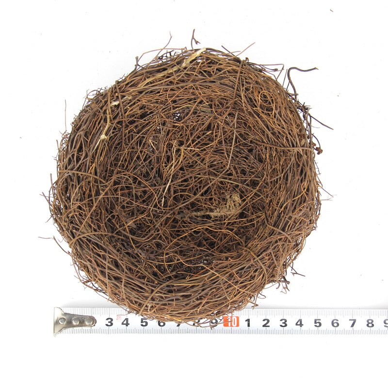Jaula para pájaros hecha a mano, utilería de decoración Vintage, 6/8/10/12/15/20cm, para tienda óptica, accesorios de fotografía: 15CM X 6CM