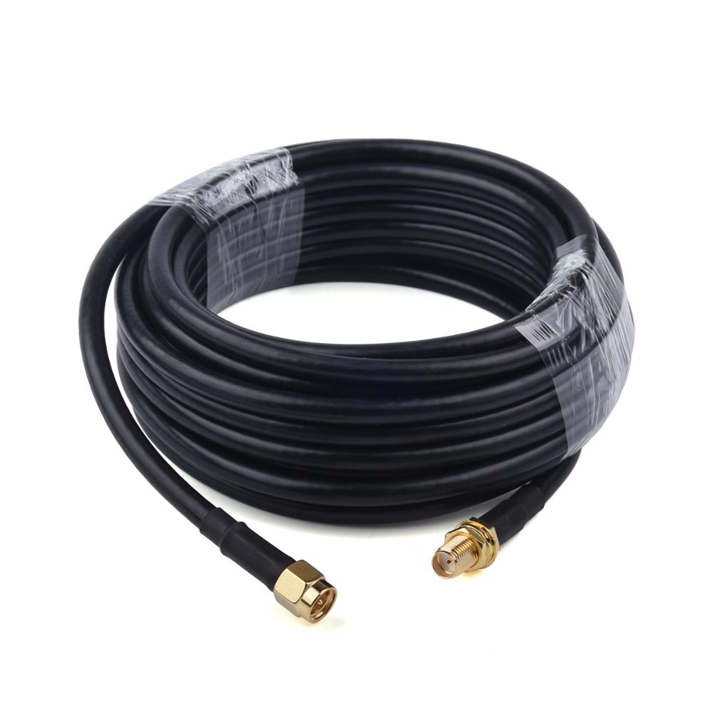 1-20M RG58/50-3 RF Koaxialkabel SMA Weiblichen zu Männlichen Draht Radio Verlängerung Für 4G LTE zellular Verstärker Signal Booster Antenne