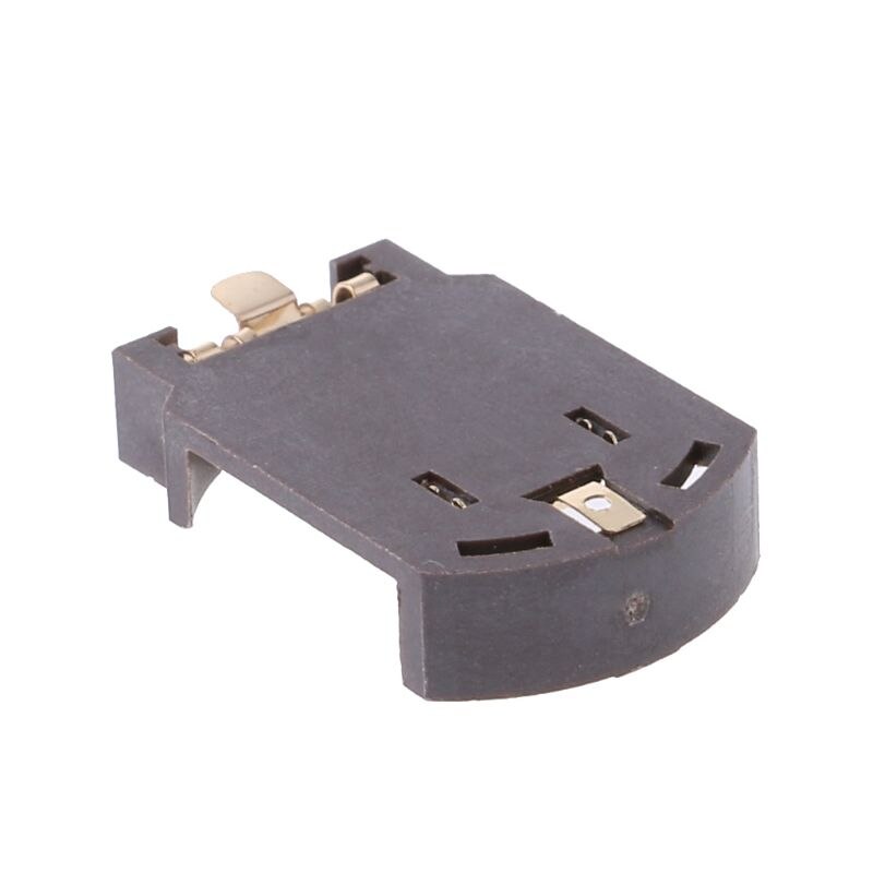 20 stk plasthus  cr2032 smd knapcelle batteri fatning holder fatning kuffert