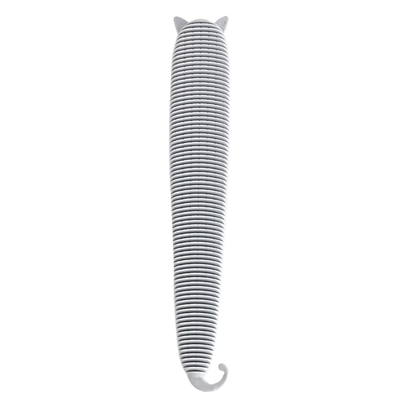 1PC Cat Comb ABS Simulated Cat Tongue Brush Interactive Teaser Cat Toy Removing Loose Undercoat Cats Grooming Tool: Gray