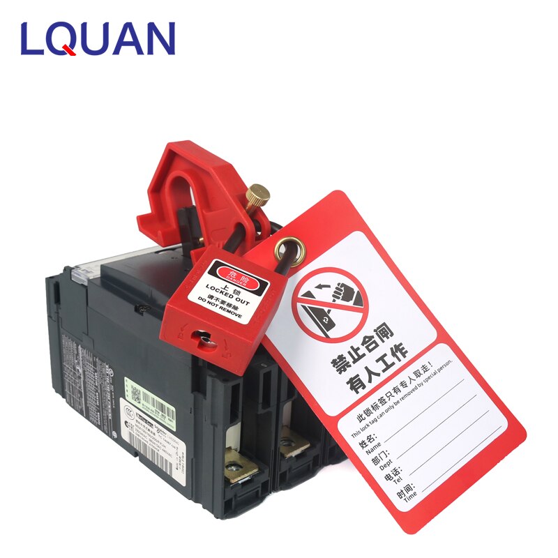 Product Safety Lockout ABS Big Large Molded Case Circuit Breaker MCB MCCB Lock
