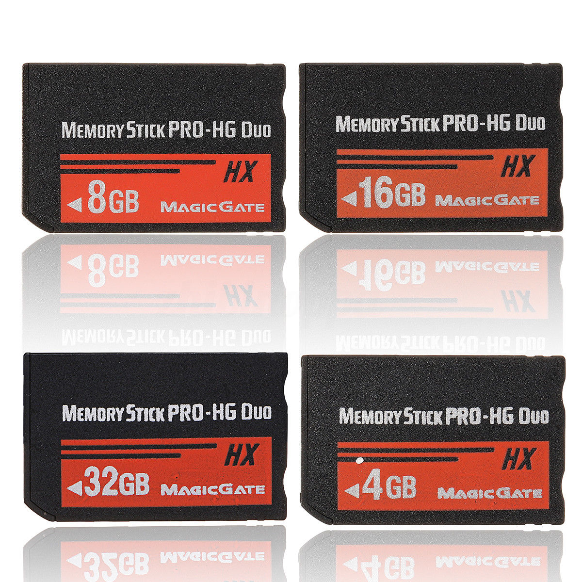 Bastão de memória ms pro duo 4/8/16/32gb, cartão flash para sony psp cibershot câmera jogo de cartas de memória com capacidade total