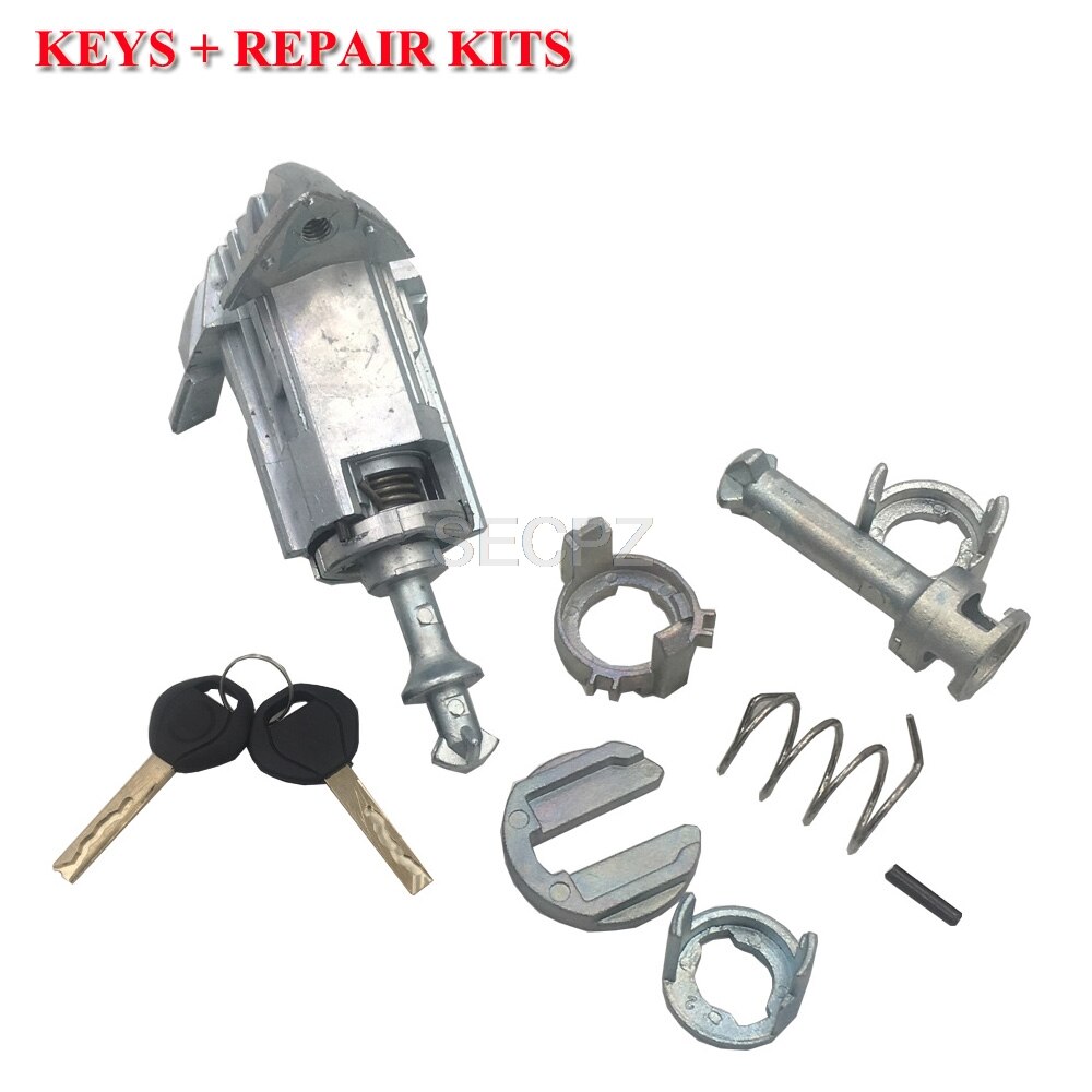 Key Cylinder Blocking Wave Door Lock Front Left with 2 Keys for BMW X5 E53 51217035421 7035421