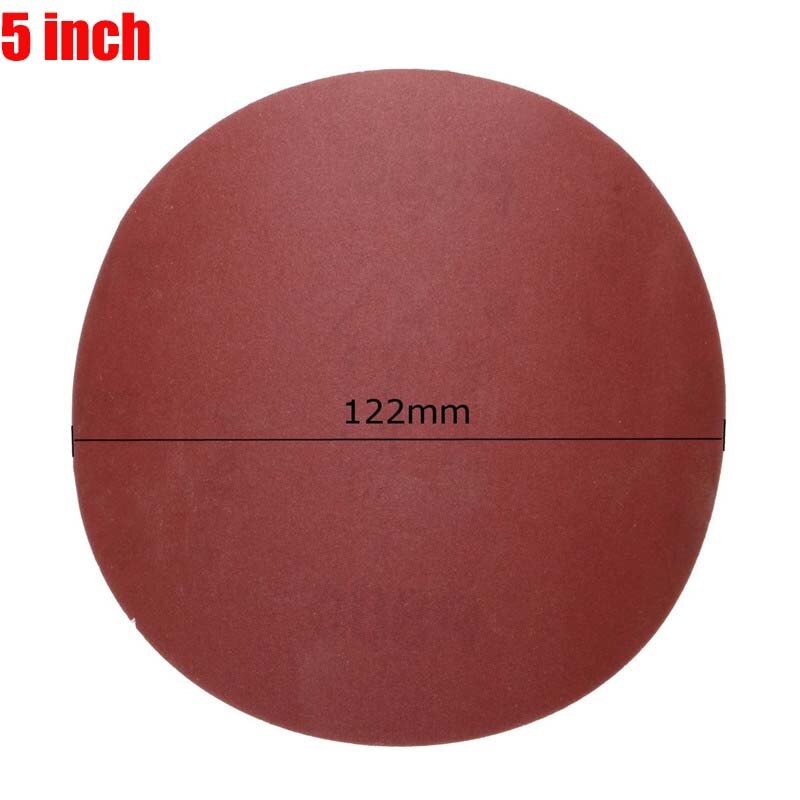 50Pcs 5/6 Inch Round Sandpaper Disk Sand Sheets 120/150mm 600-3000 Grit Hook Loop Sanding Disc For Sander Grits Abrasive Tools