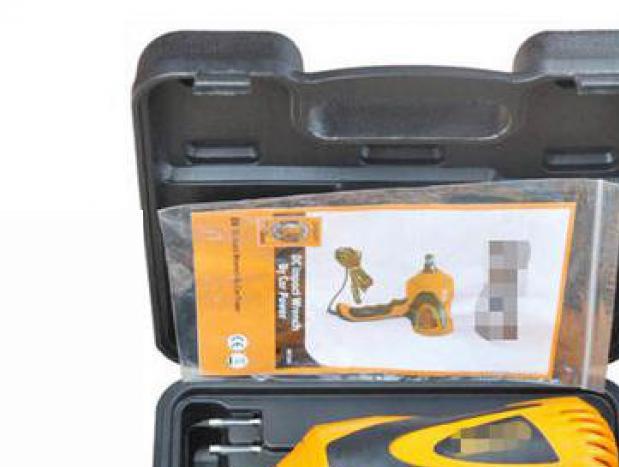 380N.M Electric Wrench DC 12v Car Impact Car/Suv Changing Tire Tools 1/2 Connector: Default Title