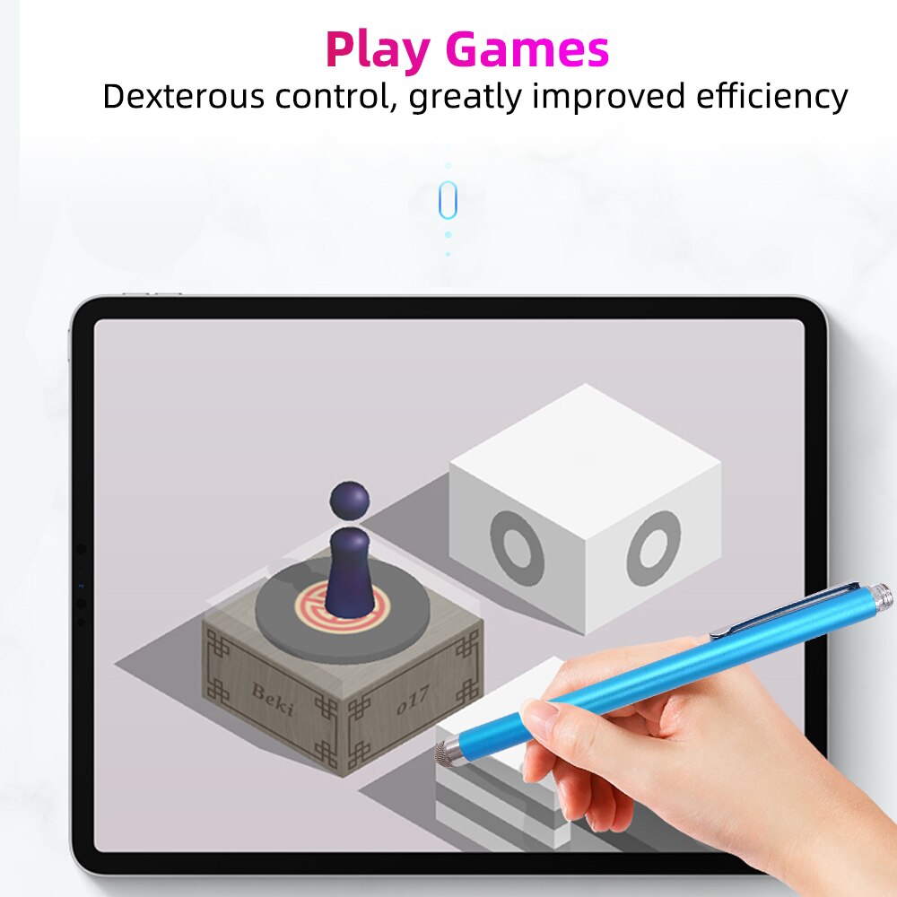 2in1 Stylus Pen For Phone Tablet Touch Pen Capacity Screen Pen For Samsung Xiaomi Laptop Surface Pen Smartphone Draw Pen Pencil