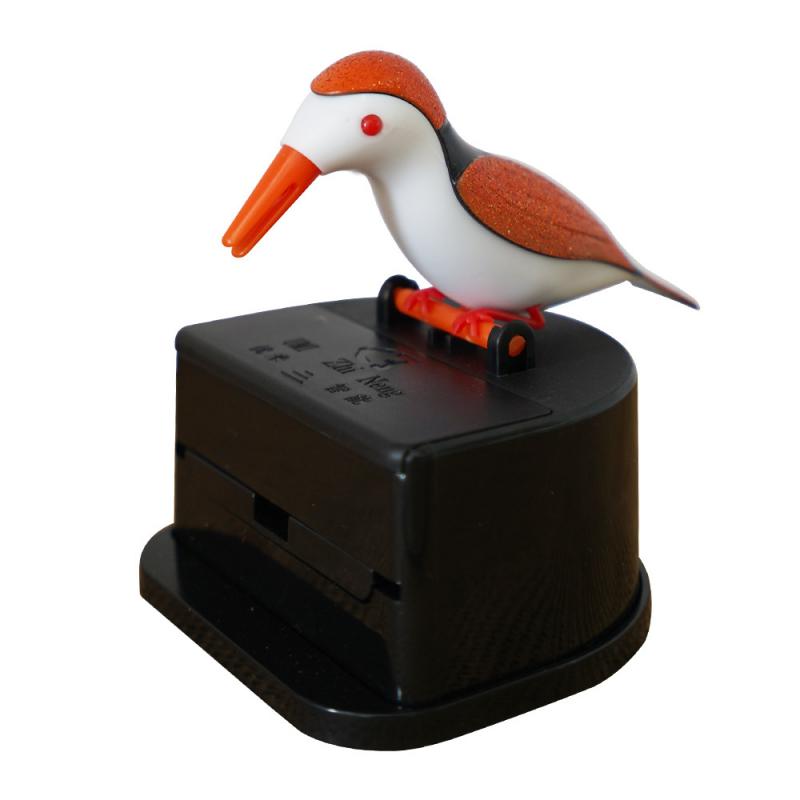 home toothpick box bird toothpick box upgrade version automatic toothpick press toothpick box Optimal material: 02