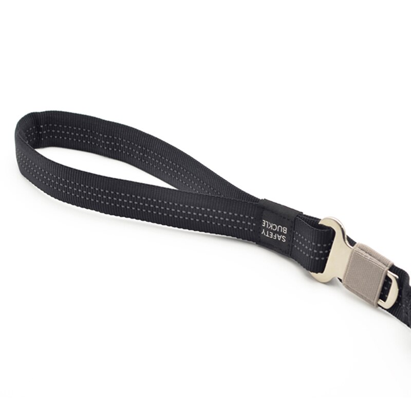3M Reflecterende Schokabsorberende Bungee Hondenriem Huisdier Aangelijnd met Autogordel Gesp