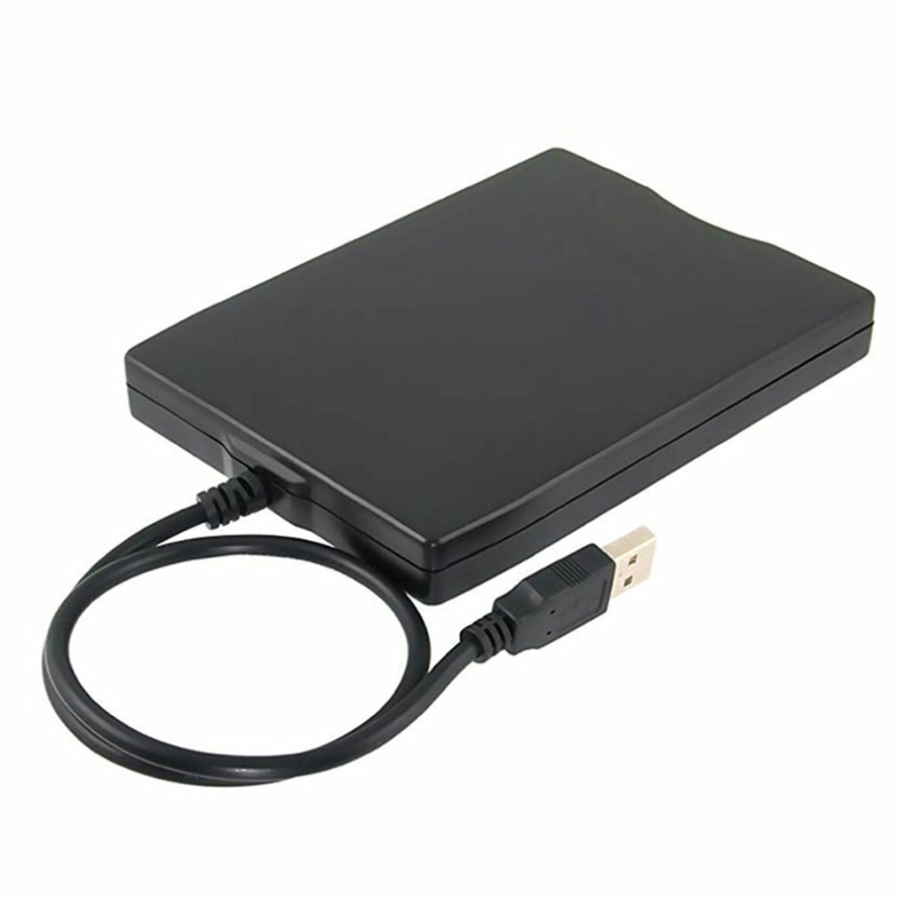 USB Floppy Drive 3.5inch USB External Floppy Disk Drive Portable 1.44 MB FDD USB Drive Plug and Play for PC Windows 10 7 8 Win