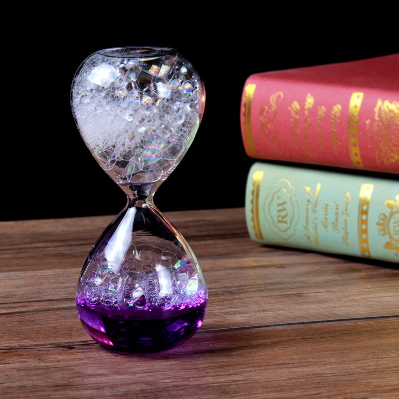 Originality Bubble Dream Hubble-bubble Hourglass Water Leakage Puff Miss Liquid Hourglass Multi Color Selection