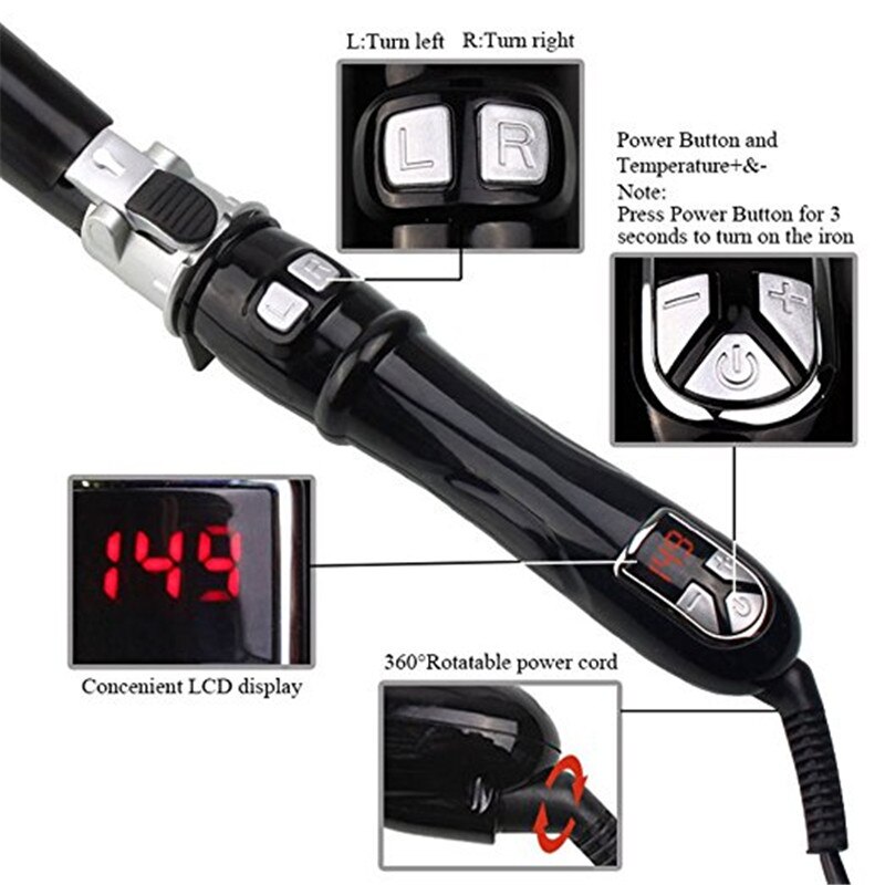 Hair Curler Auto Rotating Best Curling Iron Hair Curling Machine Hair Styling Tools for Hair Styler Curl Wand