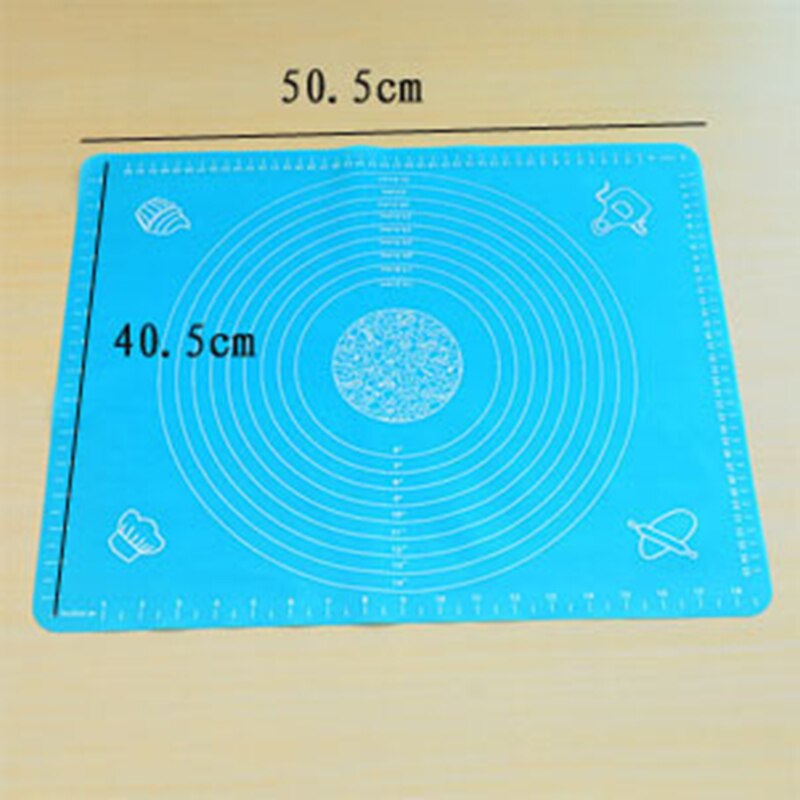 Grote Maat Keuken Gereedschap Deeg Mat Bakken Broodplank Snijplank Silicagel Pad Kneden Deeg Ganmian Anti-slip Hoge -temperatuur