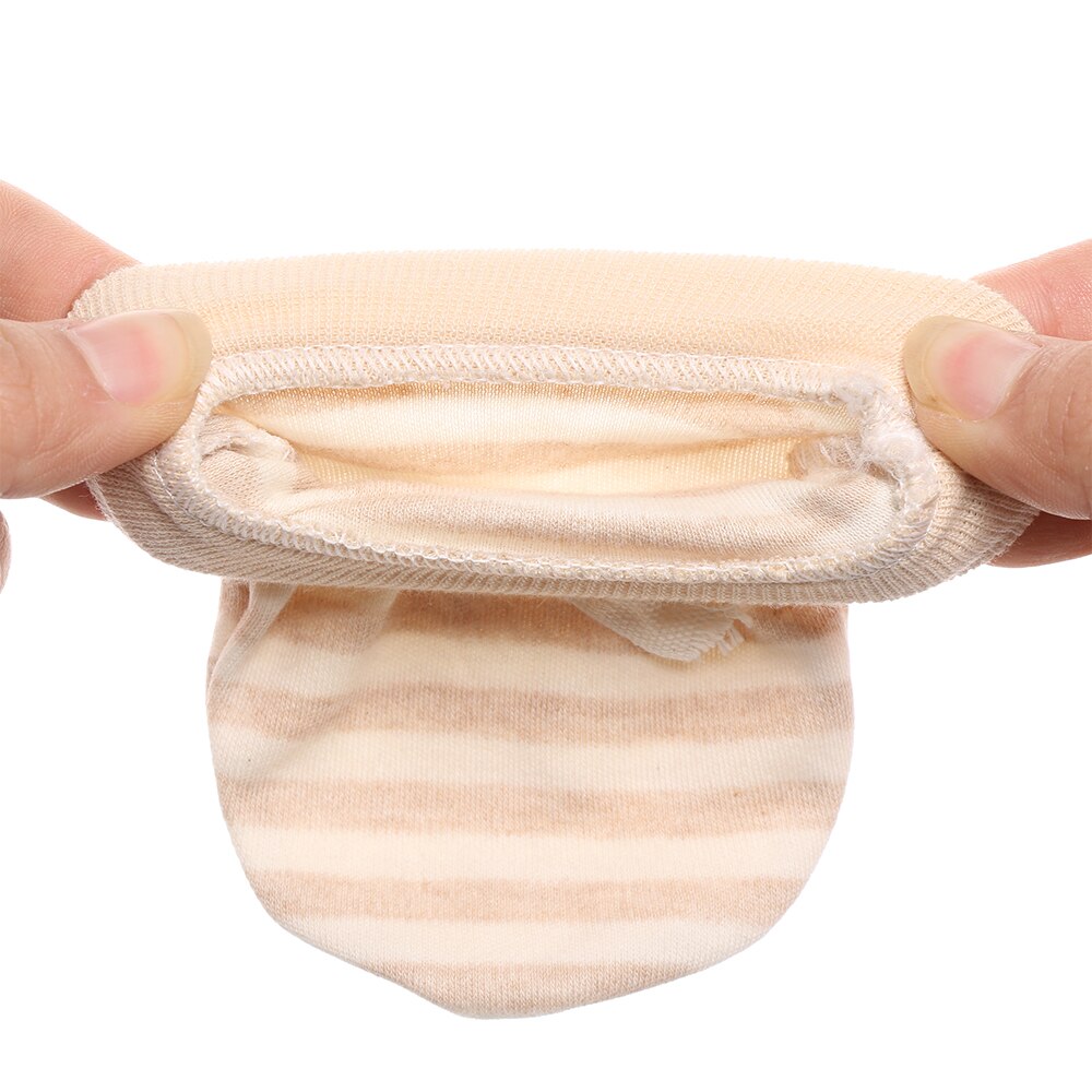 1Pair Newborn Guanti di Inverno Del Bambino Infantile Del Fumetto di Stampa Anti-afferrare Guanto di Cotone Morbido Handguard Guanto Con Coulisse Regolabile Guanti