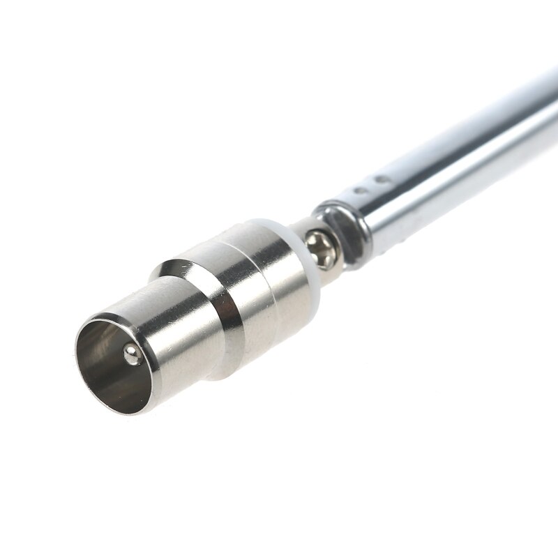 Telescopic Aerial Antenna Universal 7 Section TV Radio HDTV Antenna Receiver Telescopic Aerial Antenna Replacement
