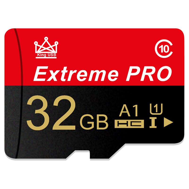 Carte Micro SD haute vitesse 32GB 64GB 128GB carte SDHC/SDXC TF 4GB 8GB 16GB 32GB lecteur flash carte mémoire microsd avec adaptateur SD: 32GB