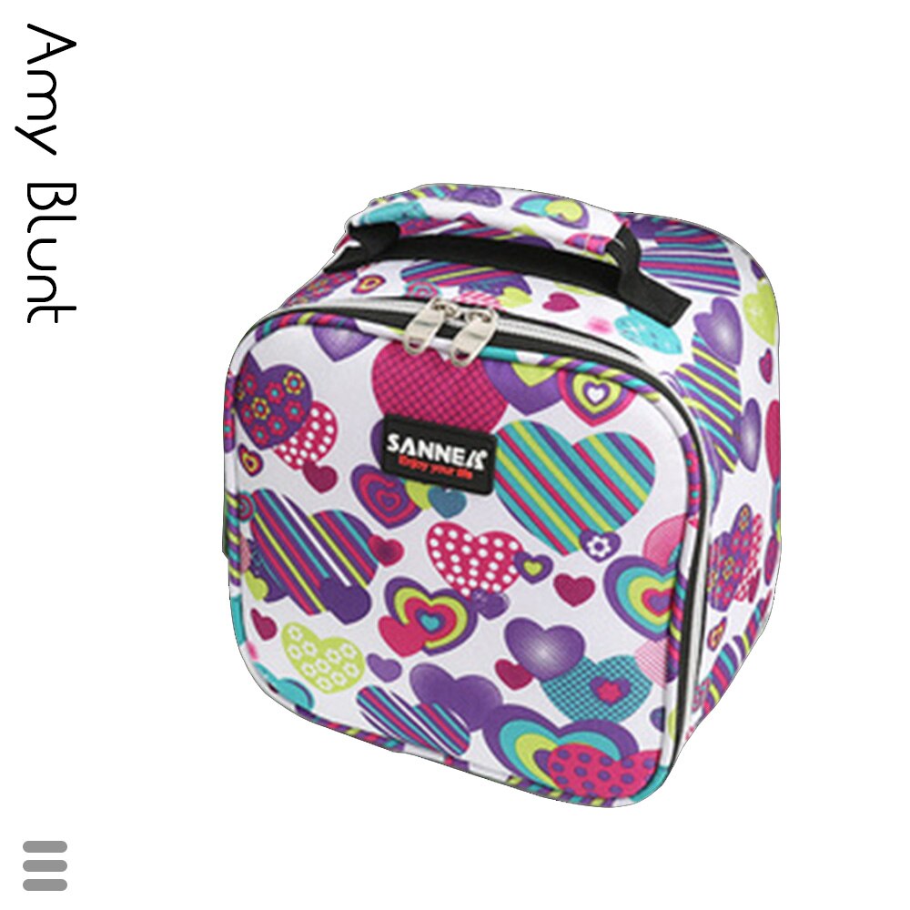 Small Capacity Insulation Bag Simple Outdoor Children Ice Bolsa Harajuku Print Picnic Portable Cooler Tote CL697-2