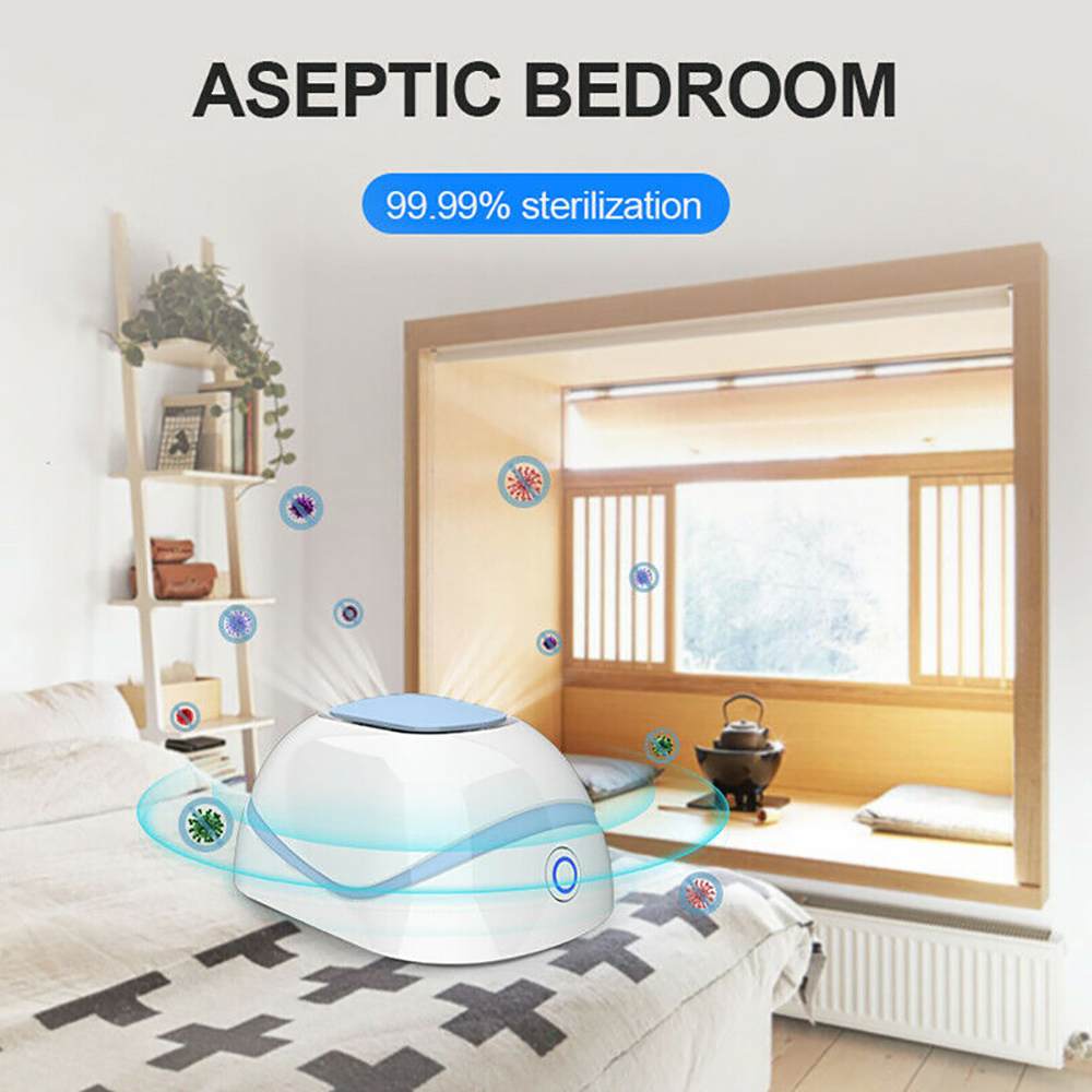 Mini Ozon Generator Deodorizer Luchtreiniger Usb Oplaadbare Koelkast Purifier Draagbare Clear Geur Ionisator Desinfecteren Sterilisator