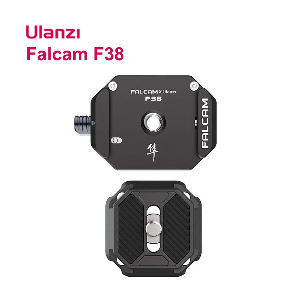 Ulanzi falcam  f38 quick release system kamera stroppklips universal dslr kamera quick release plate clamp stativ glider adapter