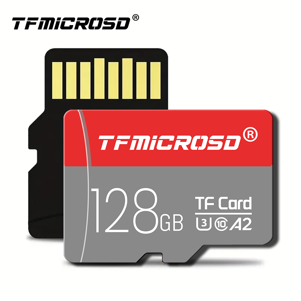 TFMICROSD 32GB U1 C10 Karta pamięci 64GB UHS-3 A2 mini karta SD szybka 25MB/S 128GB 256GB Karta TF do aparatów fotograficznych FD53676533