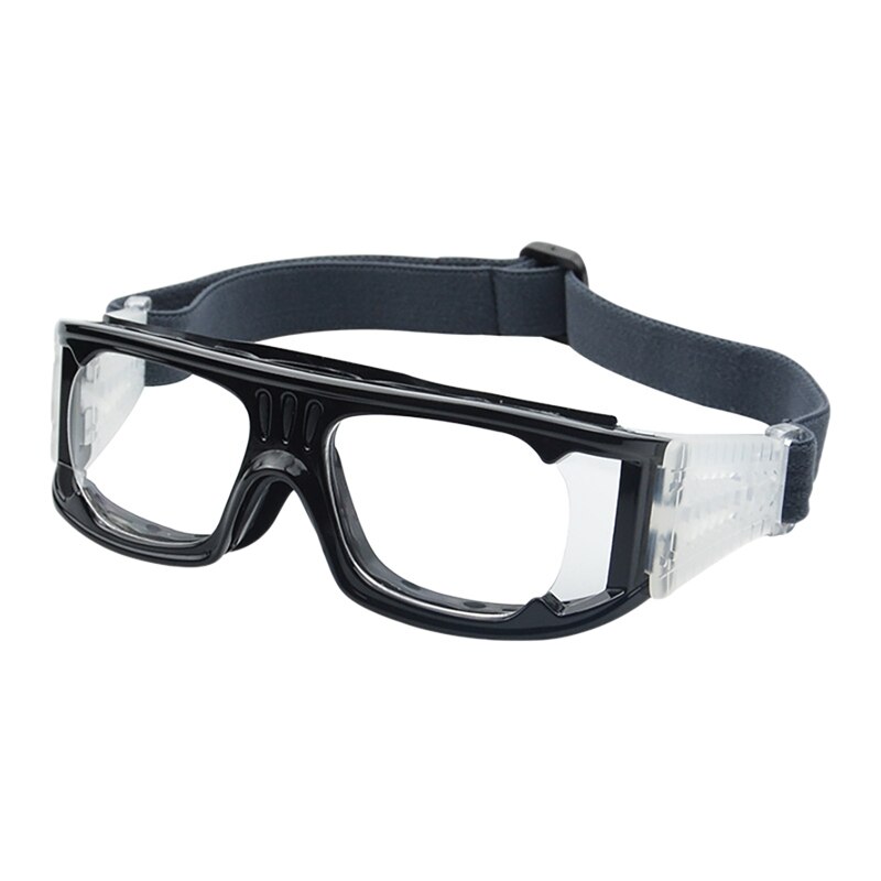 Basketbal Bril Sport Brillen Voor Mannen Anti-Collision Bril Fitness Training Bril Fietsen Bril: black