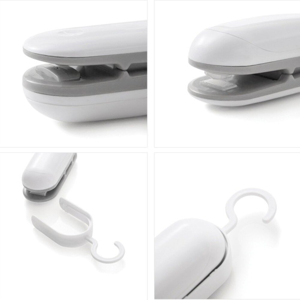 Food Sealer Machine Hand Druk Handig Mini Snack Plastic Zak Vacuüm Voedsel Warmte Afdichting en Verpakking Machine