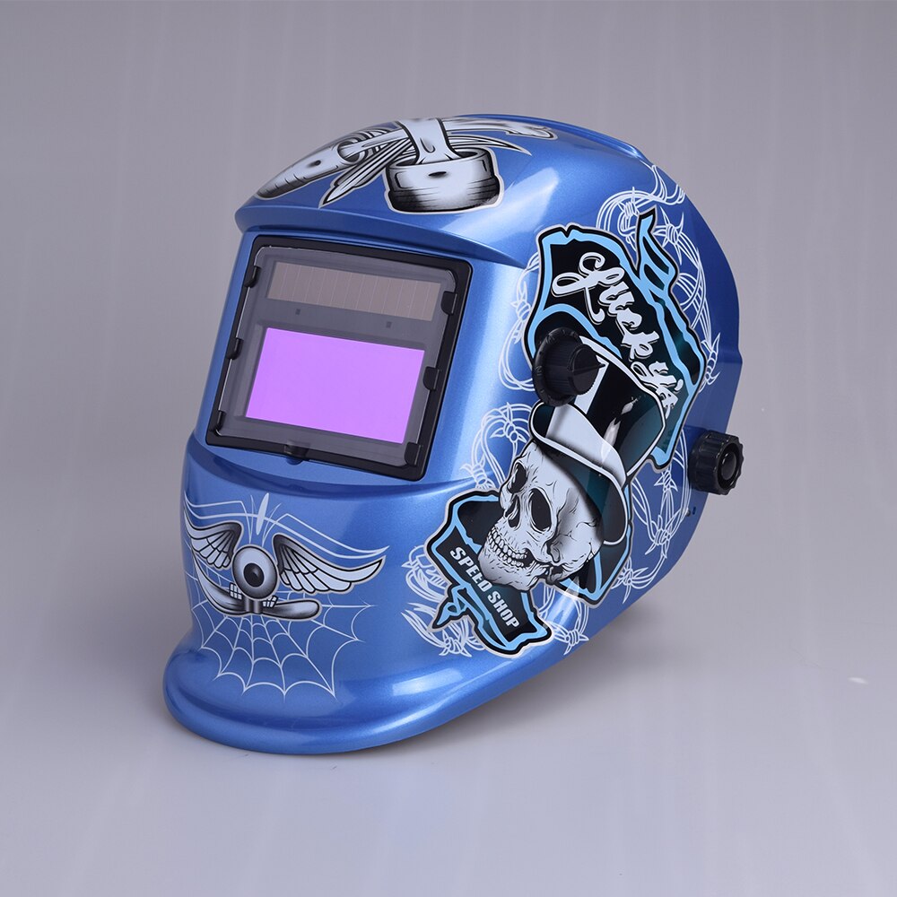 Auto Verdunkelung Einstellbare Palette MIG MMA Elektrische Schweißen Maske Helm Schweißen Objektiv für Schweißen Maschine: 1611B