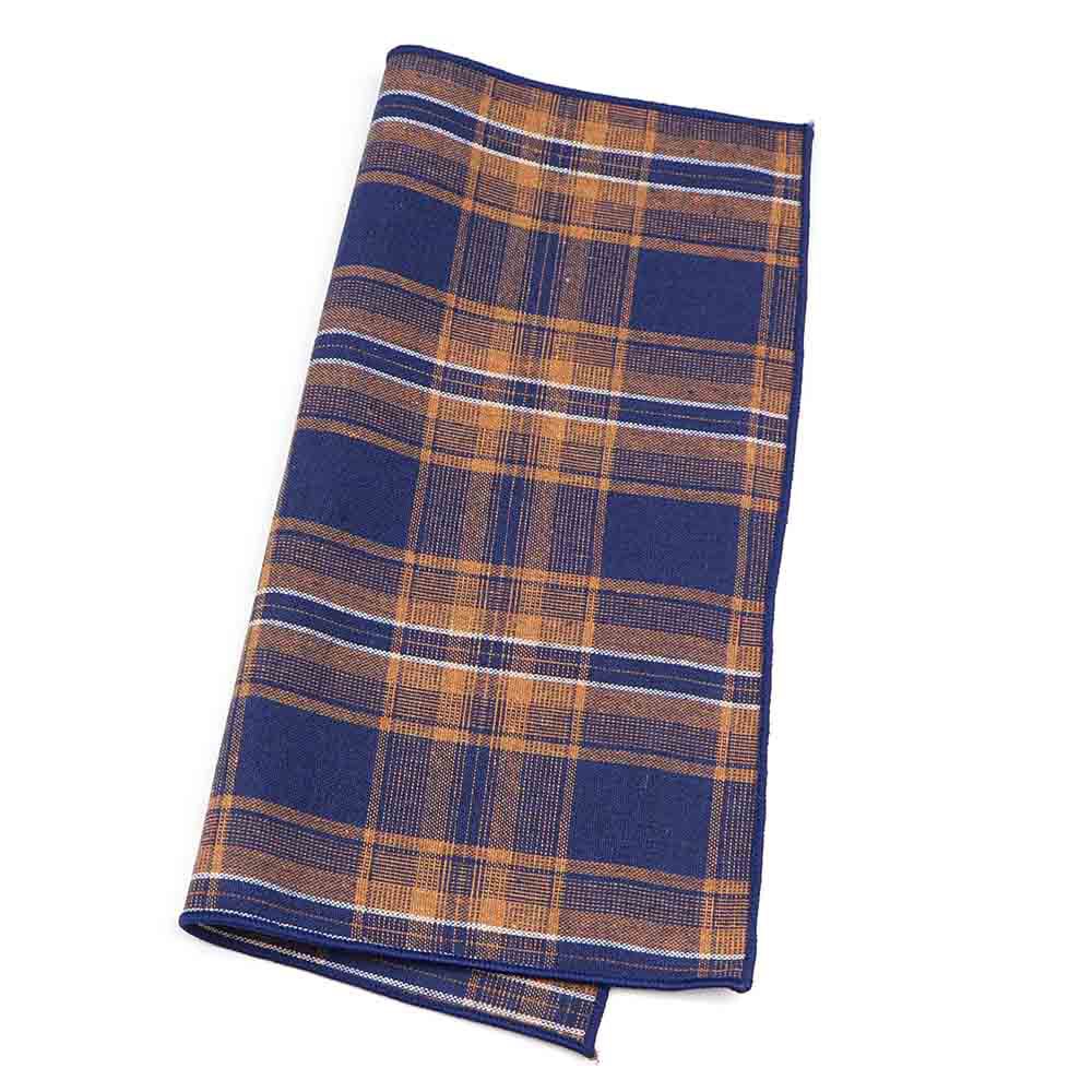 Bomuld stribet plaid brun grå grøn herre lommetørklæde lomme firkantet klassisk hankie jakkesæt tilbehør afslappet vintage: 11