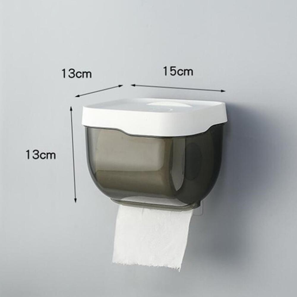 Waterproof Toilet Paper Holder For Toilet Paper Towel Holder Bathroom Dispenser Storage Box Toilet Roll Holder Wall Mounted CSV
