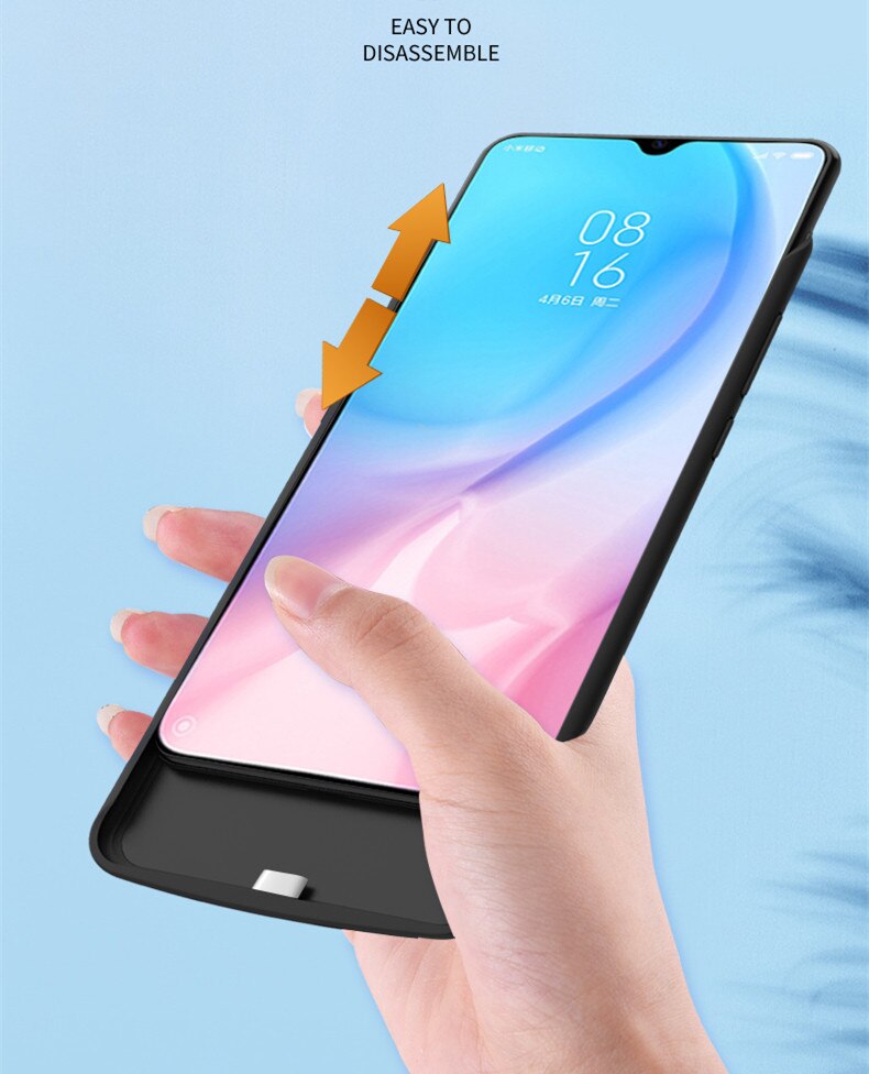 6500Mah Batterij Case Voor Xiaomi Mi 9 Se Battery Power Bank Opladen Case Voor Xiaomi Mi Cc9