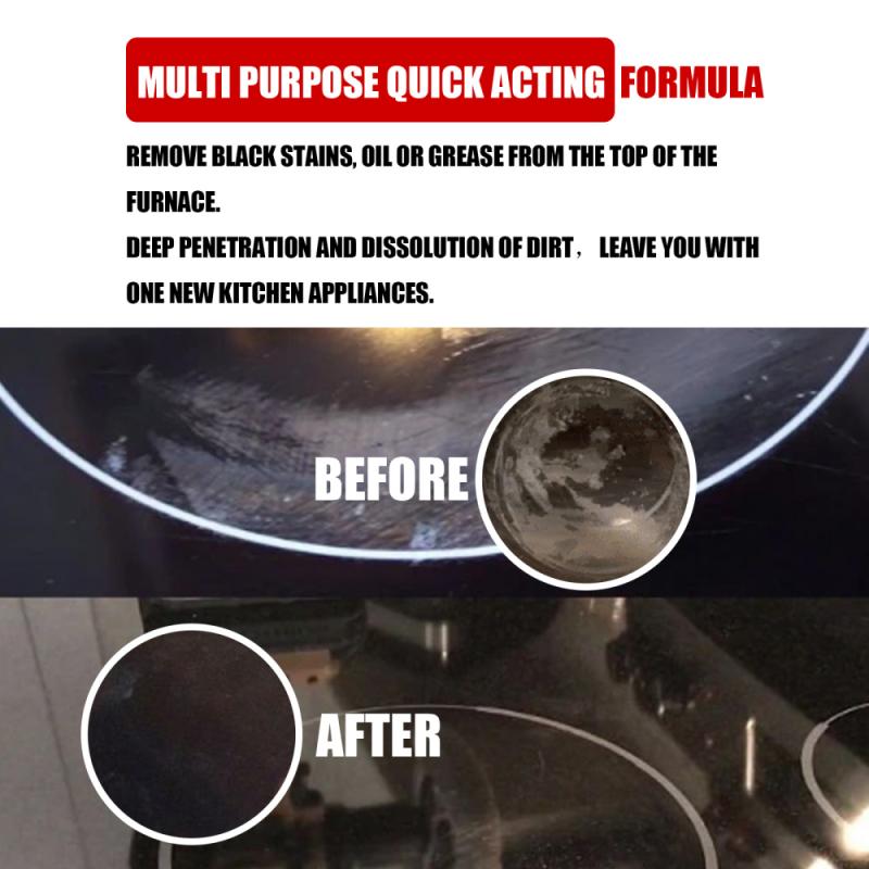 60ml Kitchen Stove Scratch Repair Wax Car Scratch Remover Stains Grease Clean Scratch Repair Agent Hardware Polish Wax