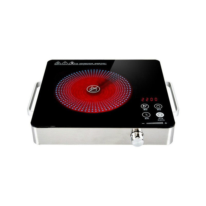 Electrical Magnetic Waterproof Induction Cooker Hob Oven Pot Stove With Timer Ceramic Heating Furnace Cooktop Plate EU