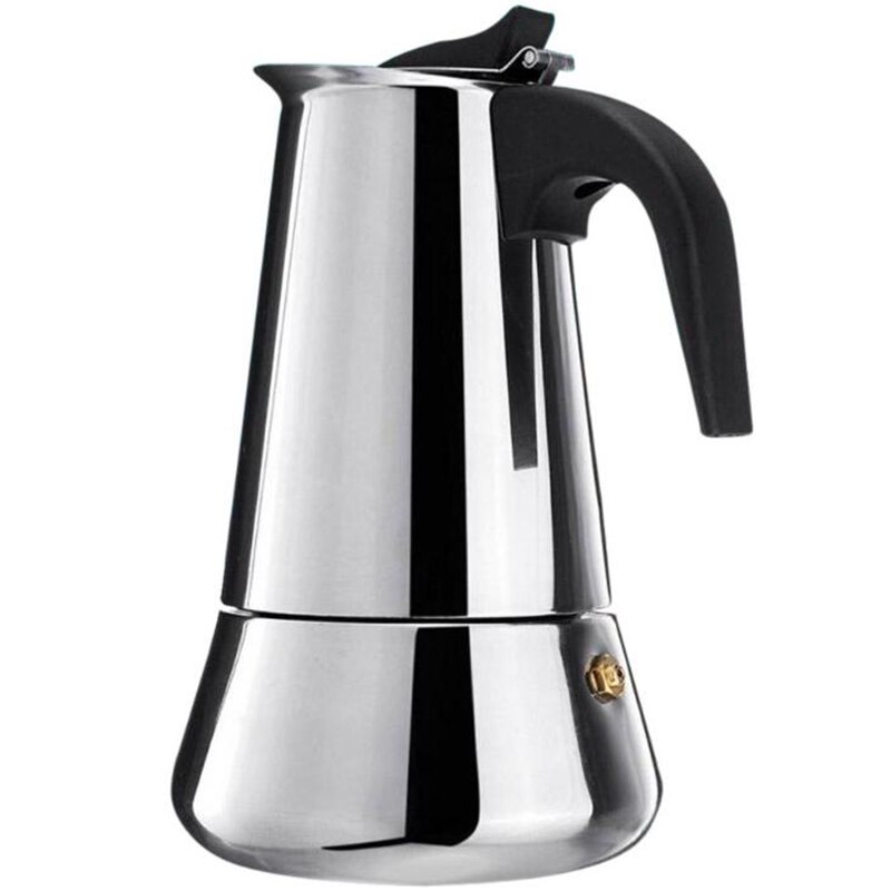 Espresso Maker Moka Pot, Espresso Machine,Stainless Steel Espresso Machine For (450Ml),Italian Coffee Maker Espresso And Coffe: Default Title
