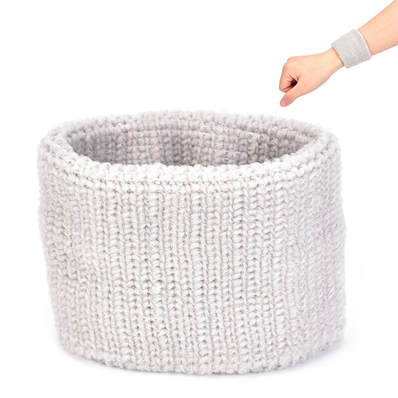 1pc torn armband sport svettband handband svett handledsstöd stag gym basket wraps skydd: Ljusgrå
