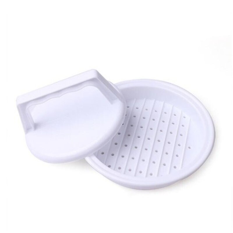 Prensa de hamburguesas de forma redonda para cocina, 1 Uds., prensa de carne de hamburguesa de alimentaria, parrilla de ternera, prensa de hamburguesa, molde para hacer hamburguesas, herramienta de molde