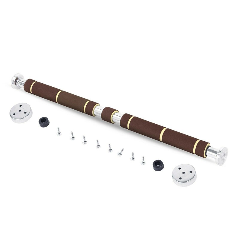 80-130cm Adjustable Door Horizontal Bars Exercise Home Workout Gym Chin Up Pull Up Training Bar Sport Fitness Equipments